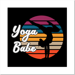 Yoga Babe Posters and Art